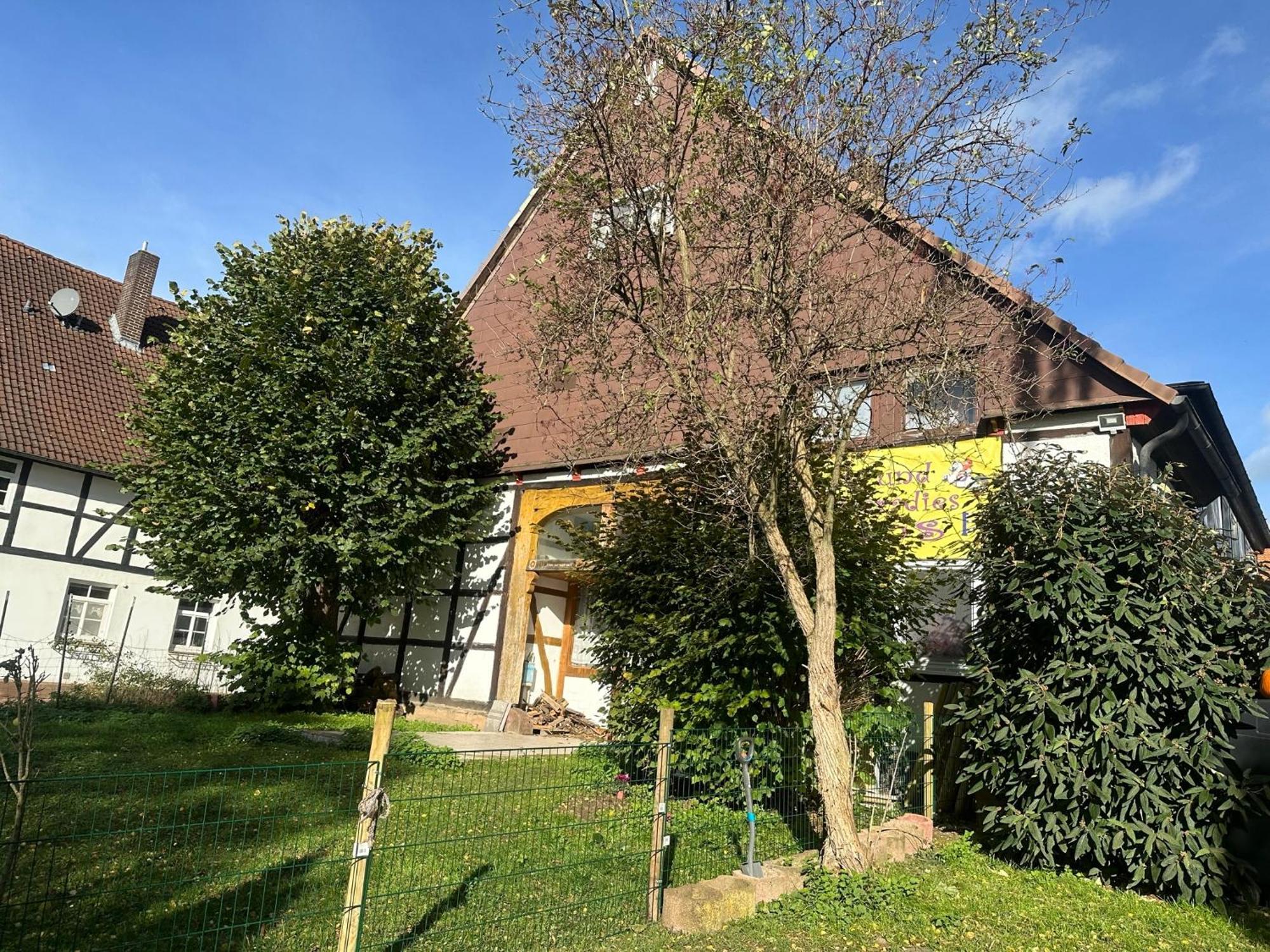 Fewo Im Reit- Und Ponyparadies Roos Halle  エクステリア 写真